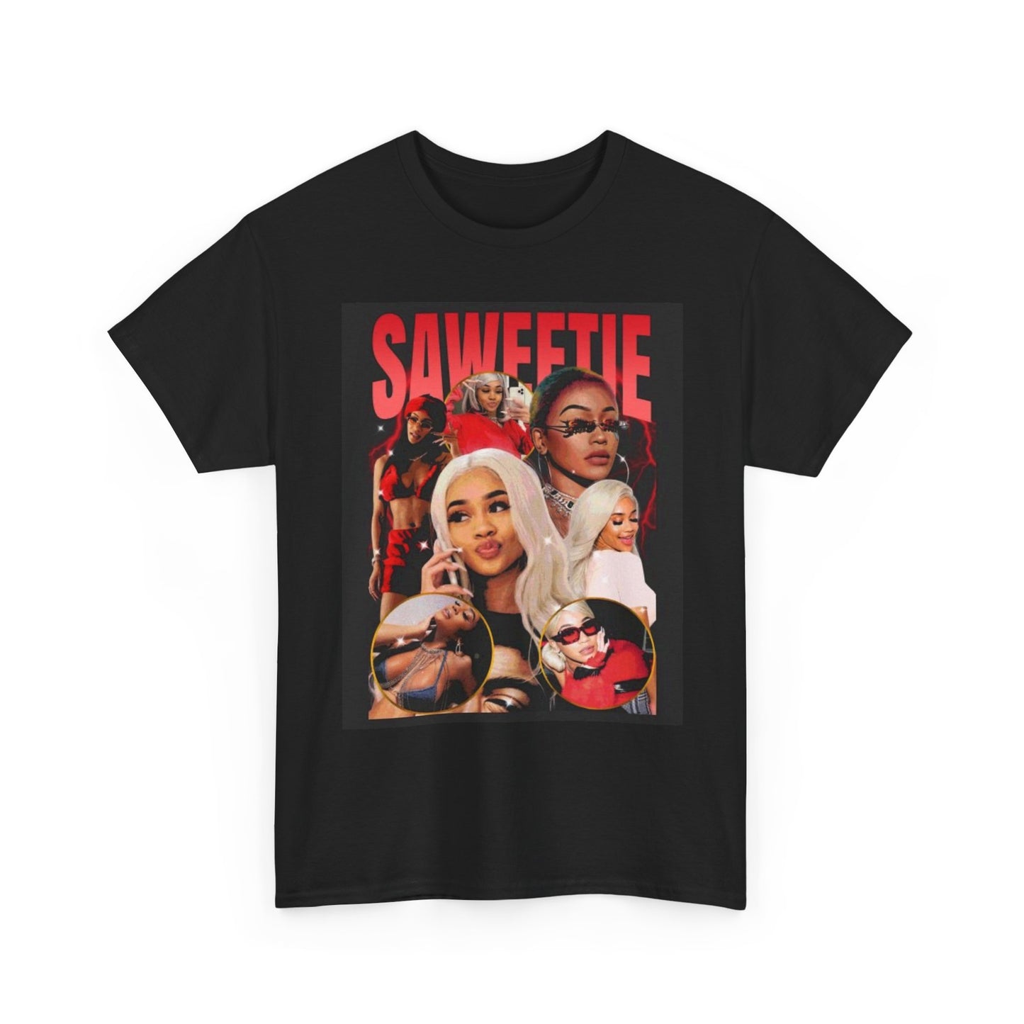 Saweetie Graphic T Shirt Vintage 90s Unisex Heavy Cotton Tee