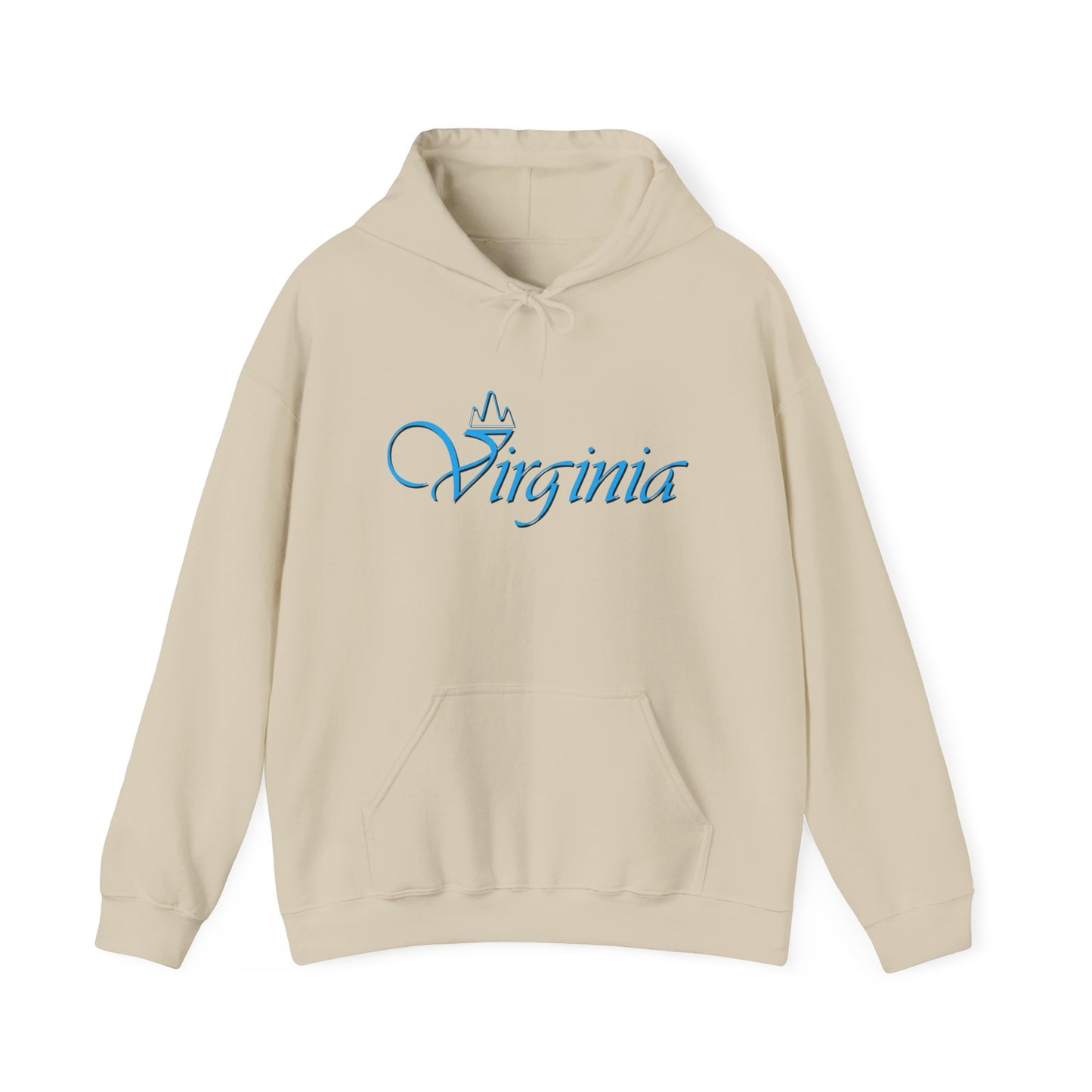 Virginia State Graphic Hoodie's Unisex Heavy Blend™ Hooded Sweatshirt