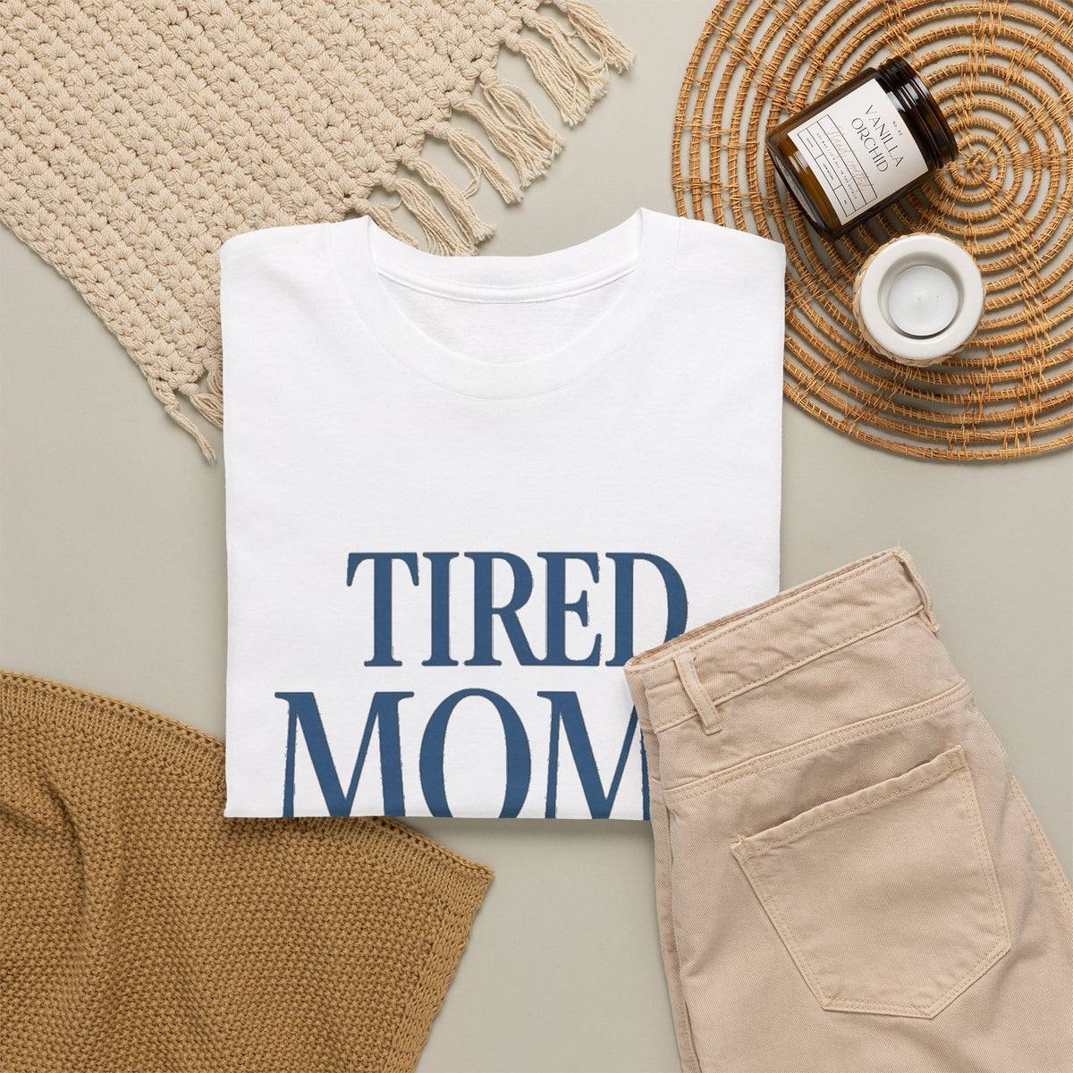 Tired Moms Club T-Shirt | Mom Humor Shirt