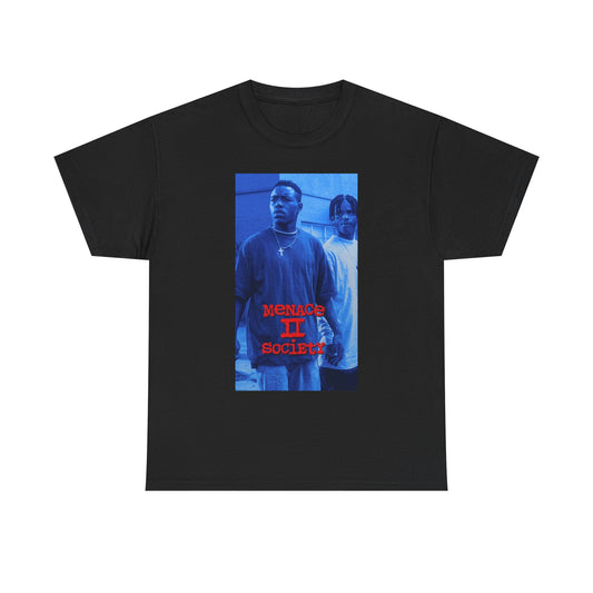 Menace To Society Graphic T Shirt Retro Poster Unisex Heavy Cotton Tee