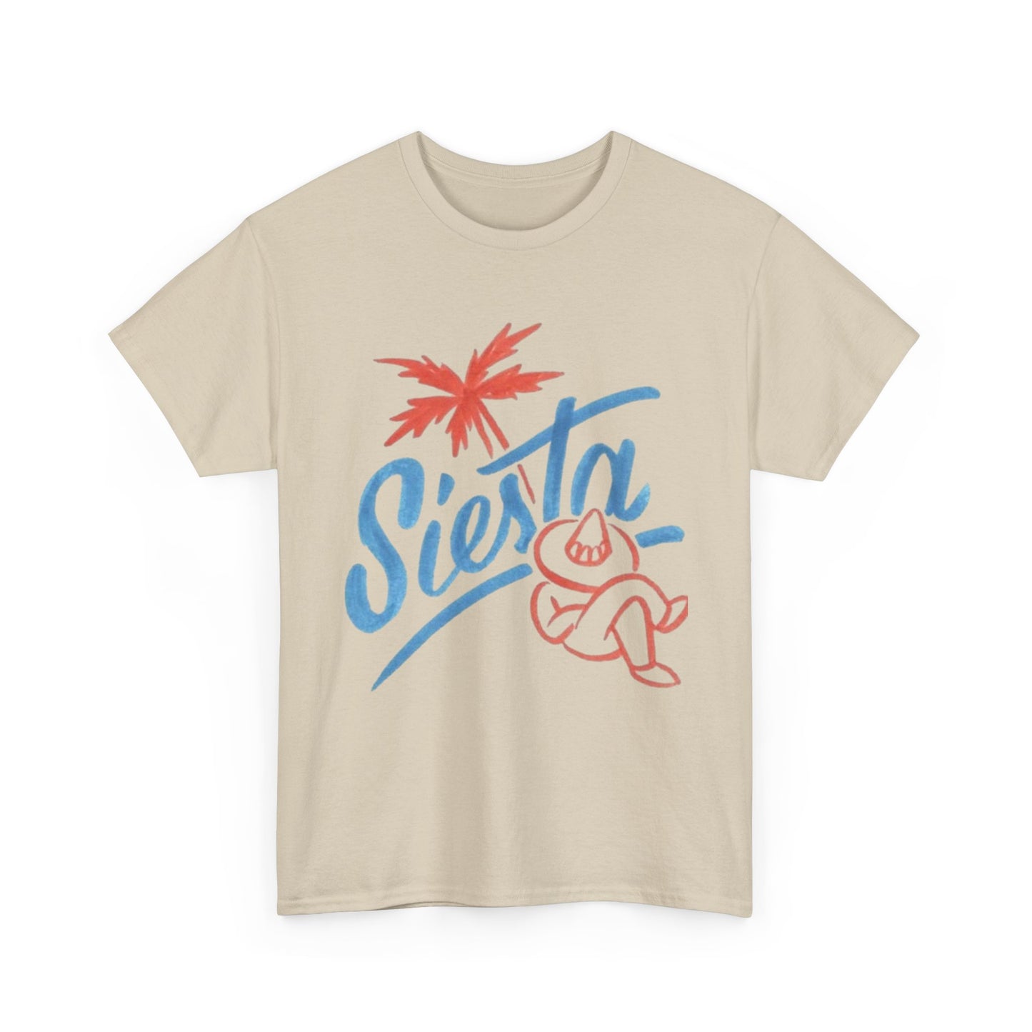Time For A Siesta Graphic T Shirt ADULT NEW