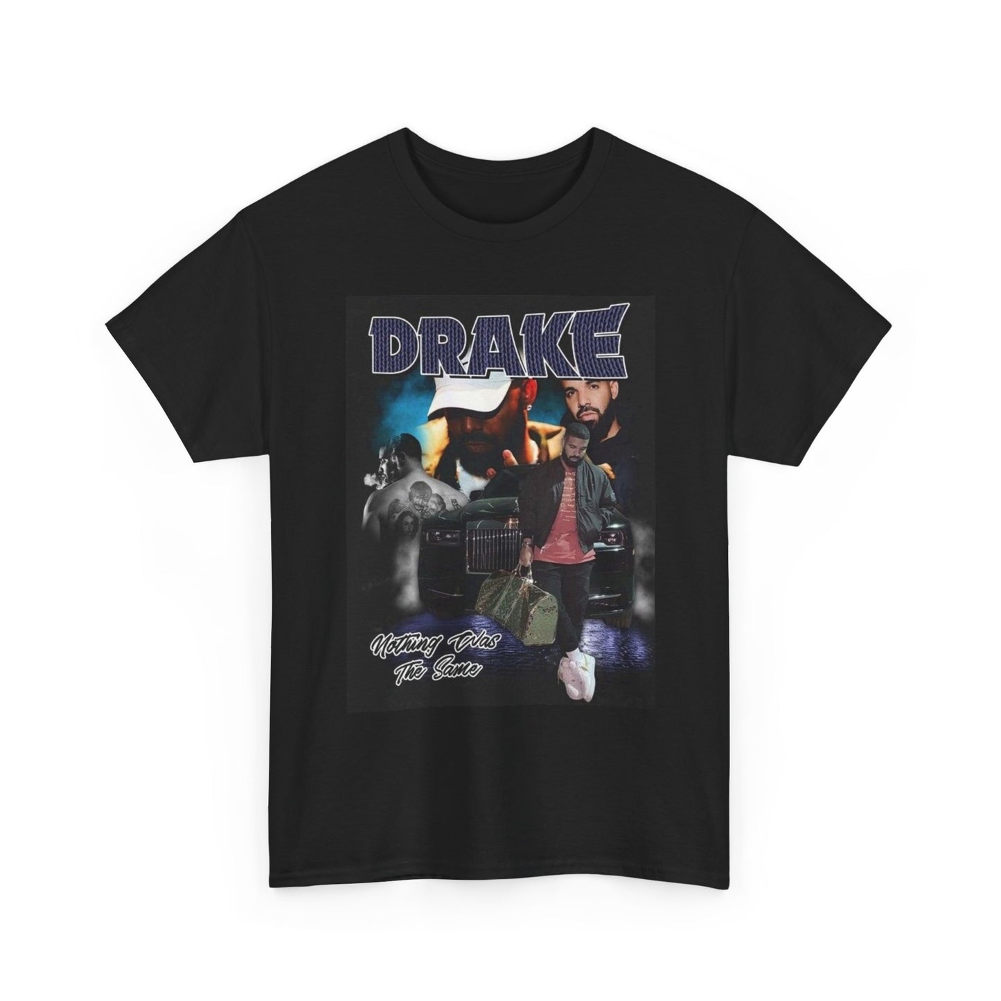 Drake Graphic T Shirt Vintage Rap Hip Hop Retro Unisex Heavy Cotton Tee