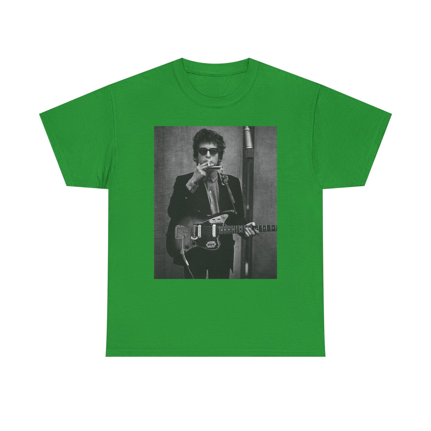 Bob Dylan T-shirt vintage classic rock retro art Unisex Heavy Cotton Tee