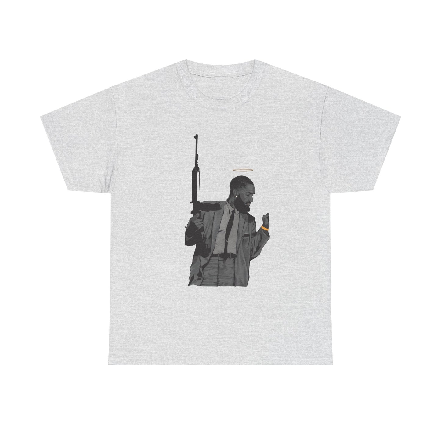 Malcolm X Hustle Rap Hip Hop Cali Graphic T Shirt Heavy Cotton Tee NEW Gift