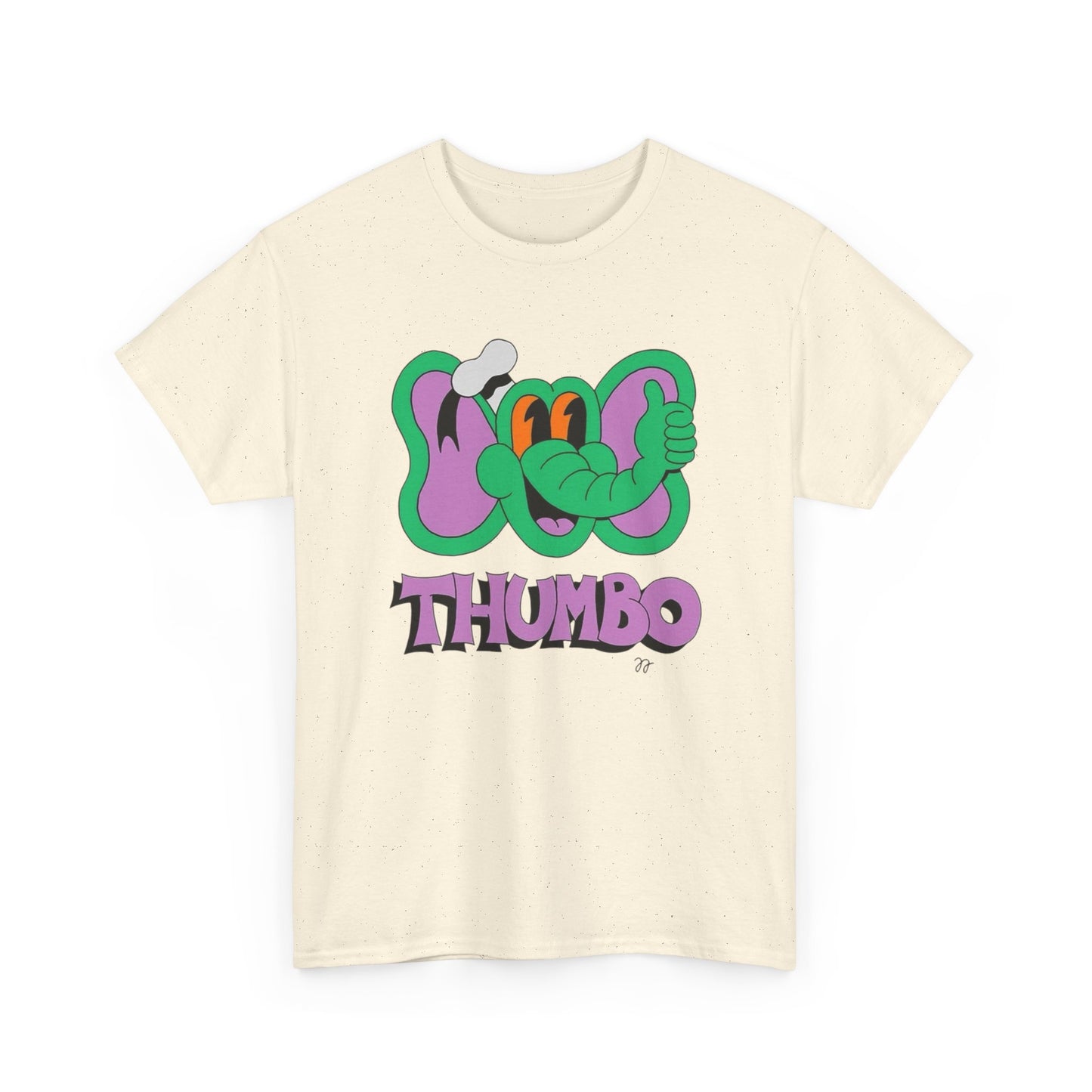 Thumbo Vintage Elephant Graphic T-Shirt Unisex Heavy Cotton Tee