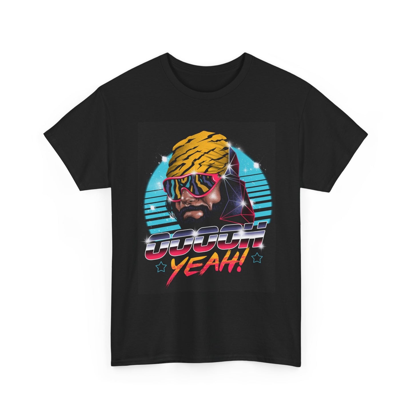 Macho Man Randy Savage Graphic T Shirt Vintage Wrestling Unisex Heavy Cotton Tee