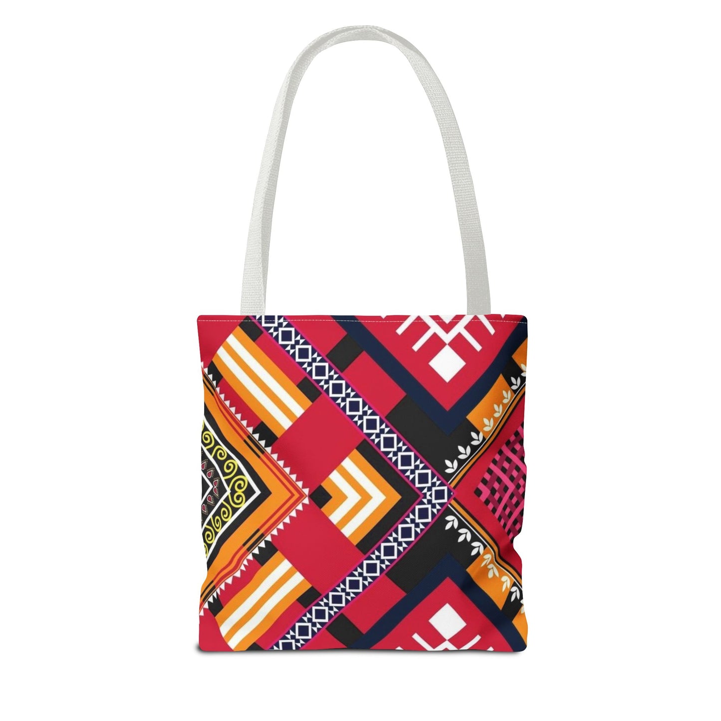 BRAND NEW WESTERN PRINT Multi Color TOTE BAG Fast Shipping (AOP) red