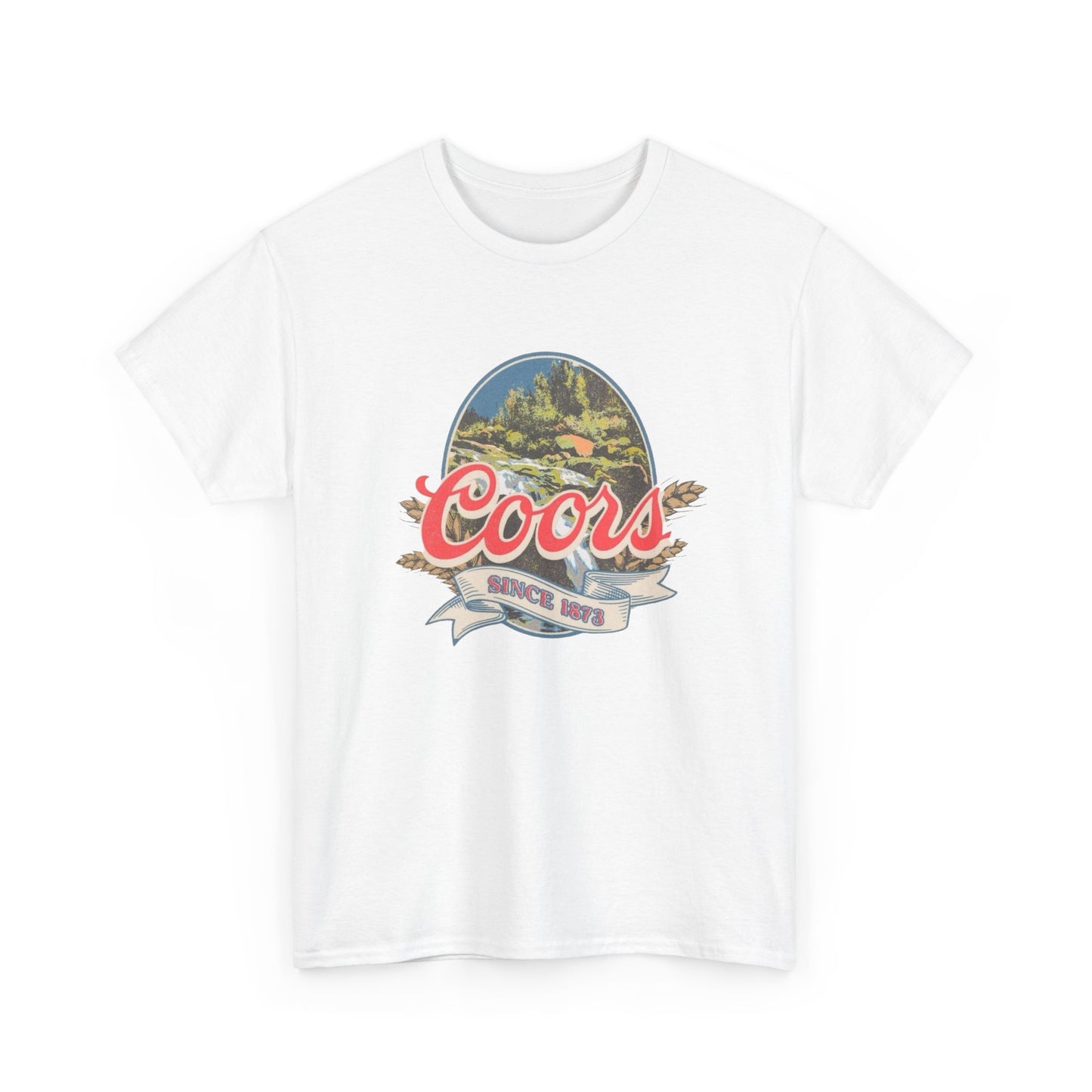 Vintage Coors Beer Graphic T Shirt NEW ADULT TEE Cotton