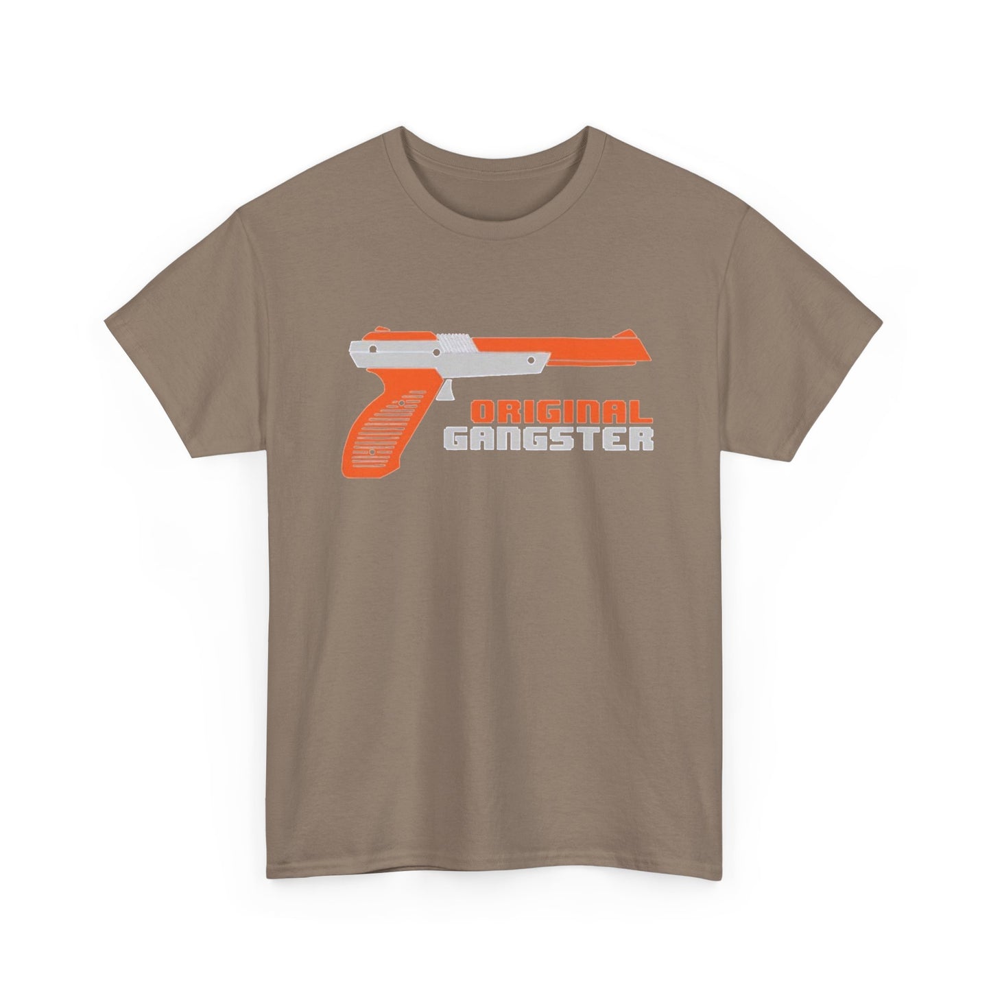 Original Gangster Graphic T Shirt Vintage Video Games Funny Unisex Heavy Cotton