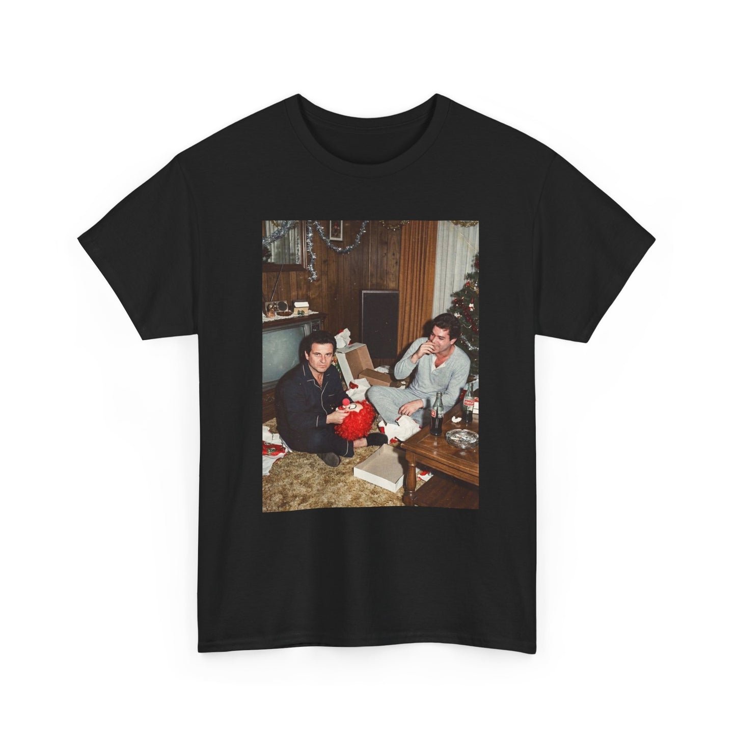 Goodfellas Christmas Comedy Graphic T Shirt NEW Adult Unisex Heavy Cotton Tee