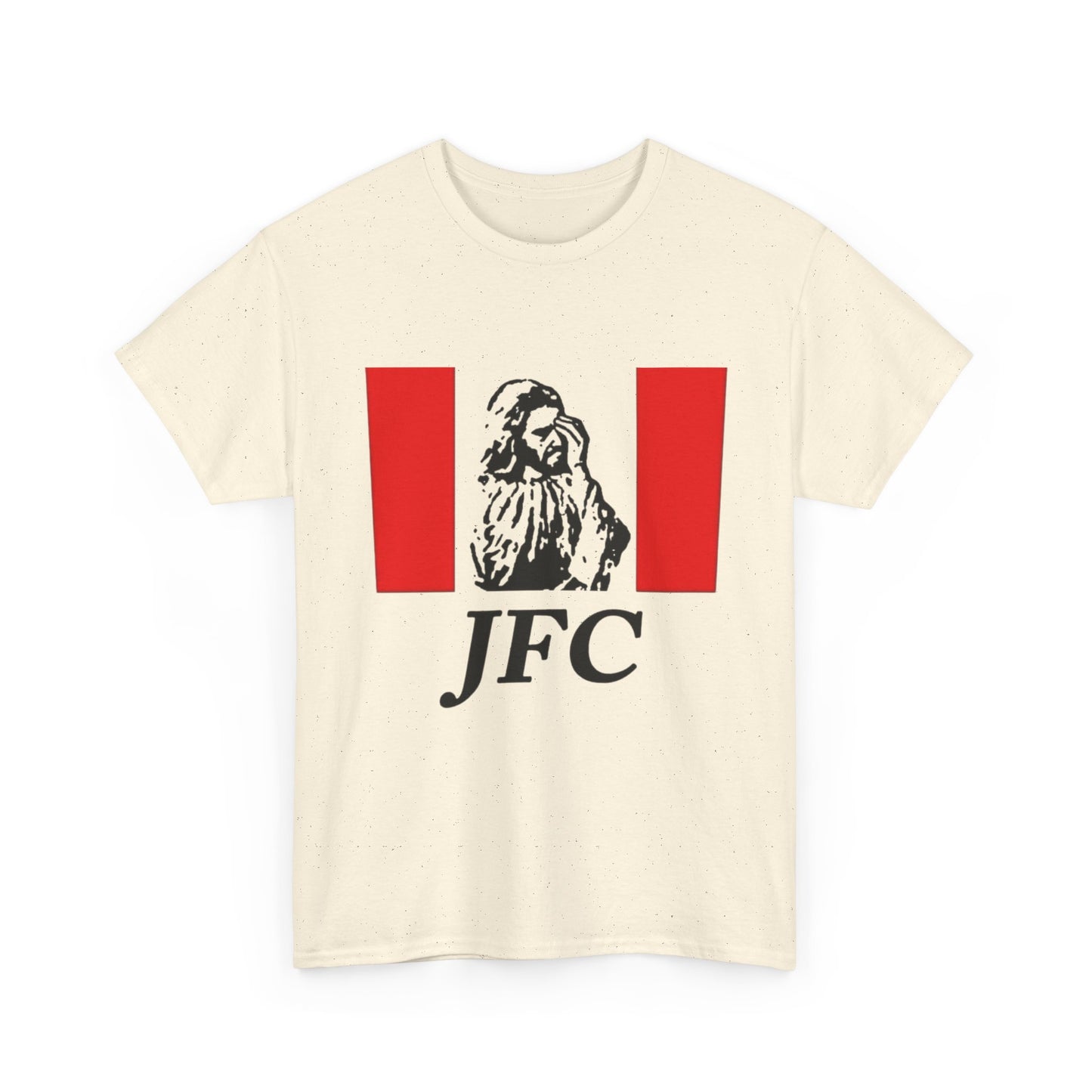 JFC Funny Jesus Jokes Graphic T Shirt Unisex Heavy Cotton Tee
