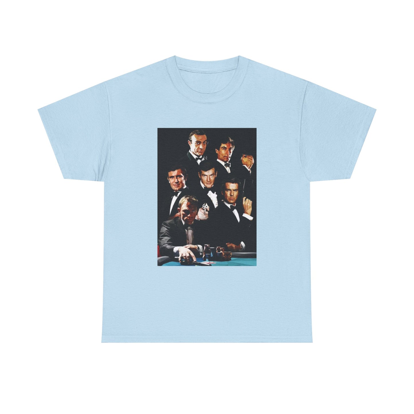 James Bond T-shirt Vintage Bond Collection Merch Unisex Heavy Cotton Tee