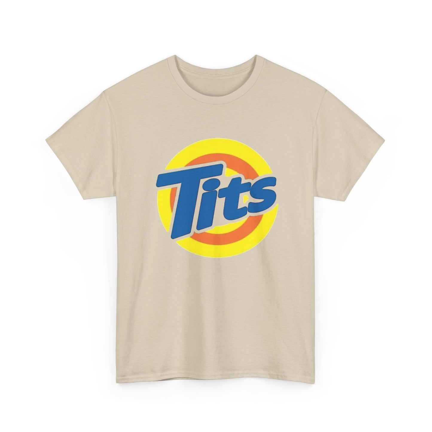 Tits Funny Sex Jokes Graphic T Shirt NEW Unisex Heavy Cotton Tee