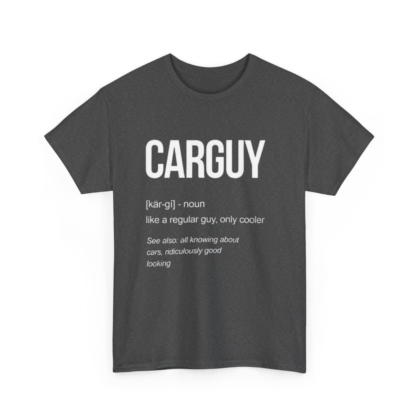 Car guy Shirt Funny Gift Mechanic Motor head Graphic Automotive Unisex Heavy