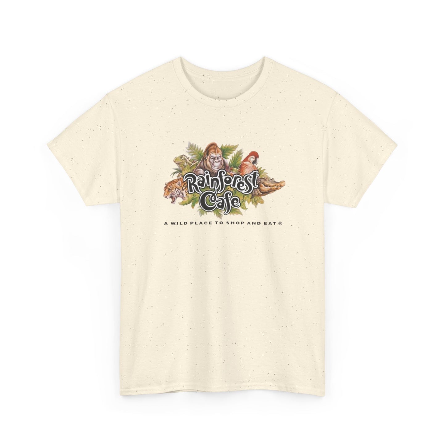 Rainforest Cafe Vintage Graphic T Shirt Unisex Heavy Cotton Tee