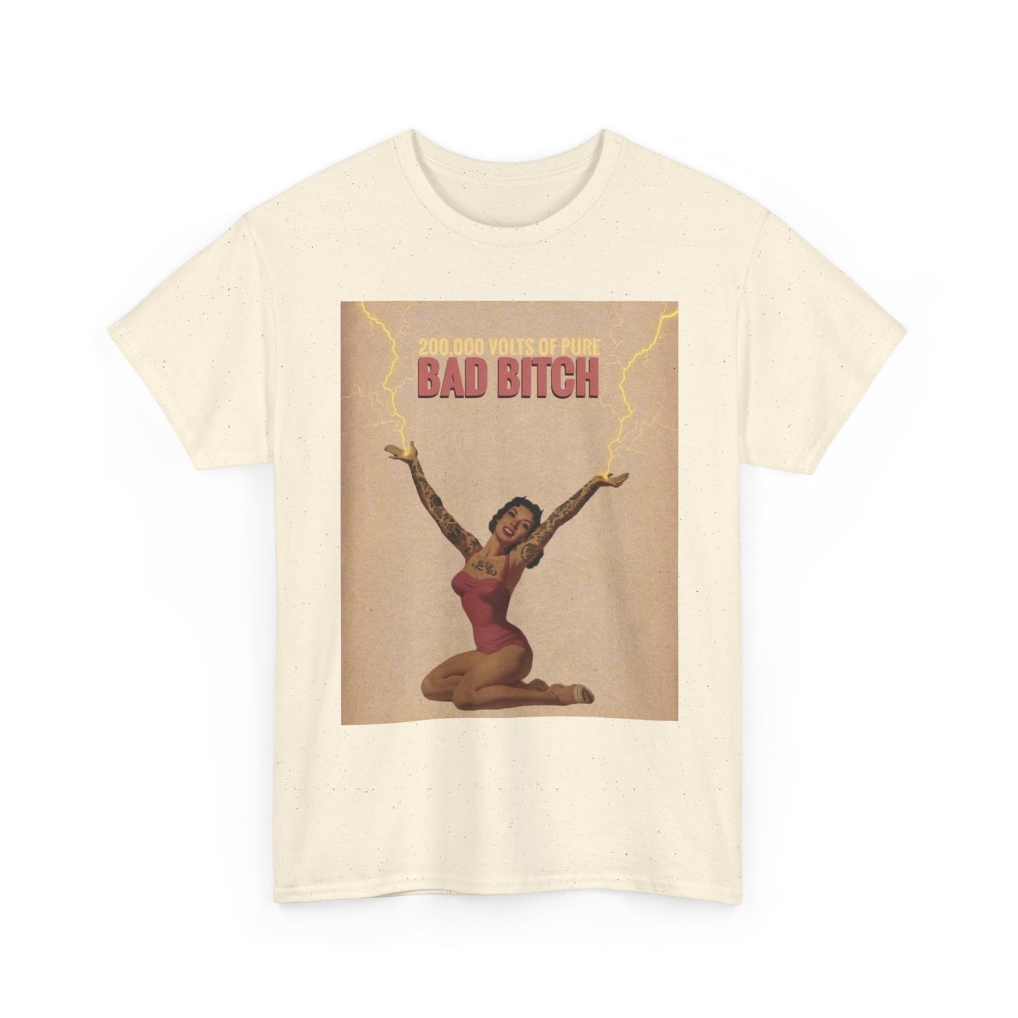 Bad Bitch Graphic T-Shirt Womens Comfy Cotton Tee NEW