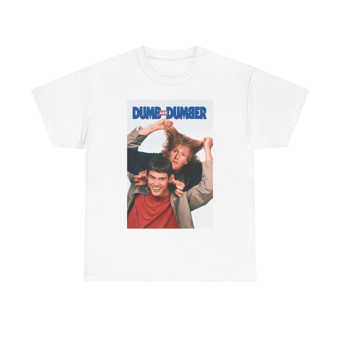 Dumb And Dumber Shirt Retro Comedy Unisex Heavy Cotton Tee