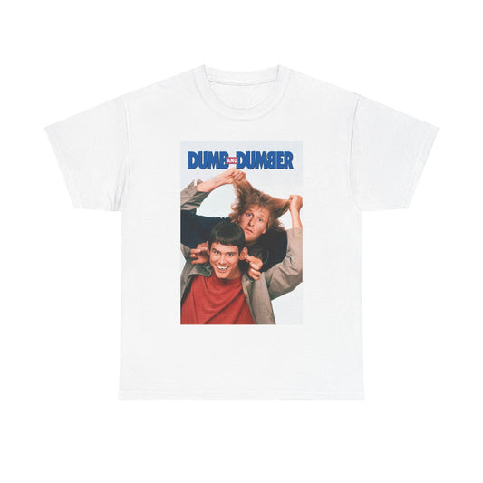 Dumb And Dumber Shirt Retro Comedy Unisex Heavy Cotton Tee