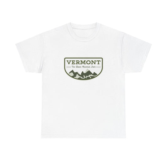 Vermont Graphic T Shirt Heavy Cotton Tee