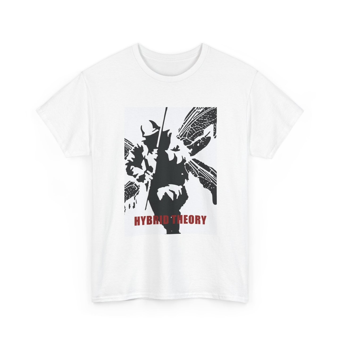 Hybrid theory T-shirt Chester Bennington vintage rock album Unisex Heavy Cotton