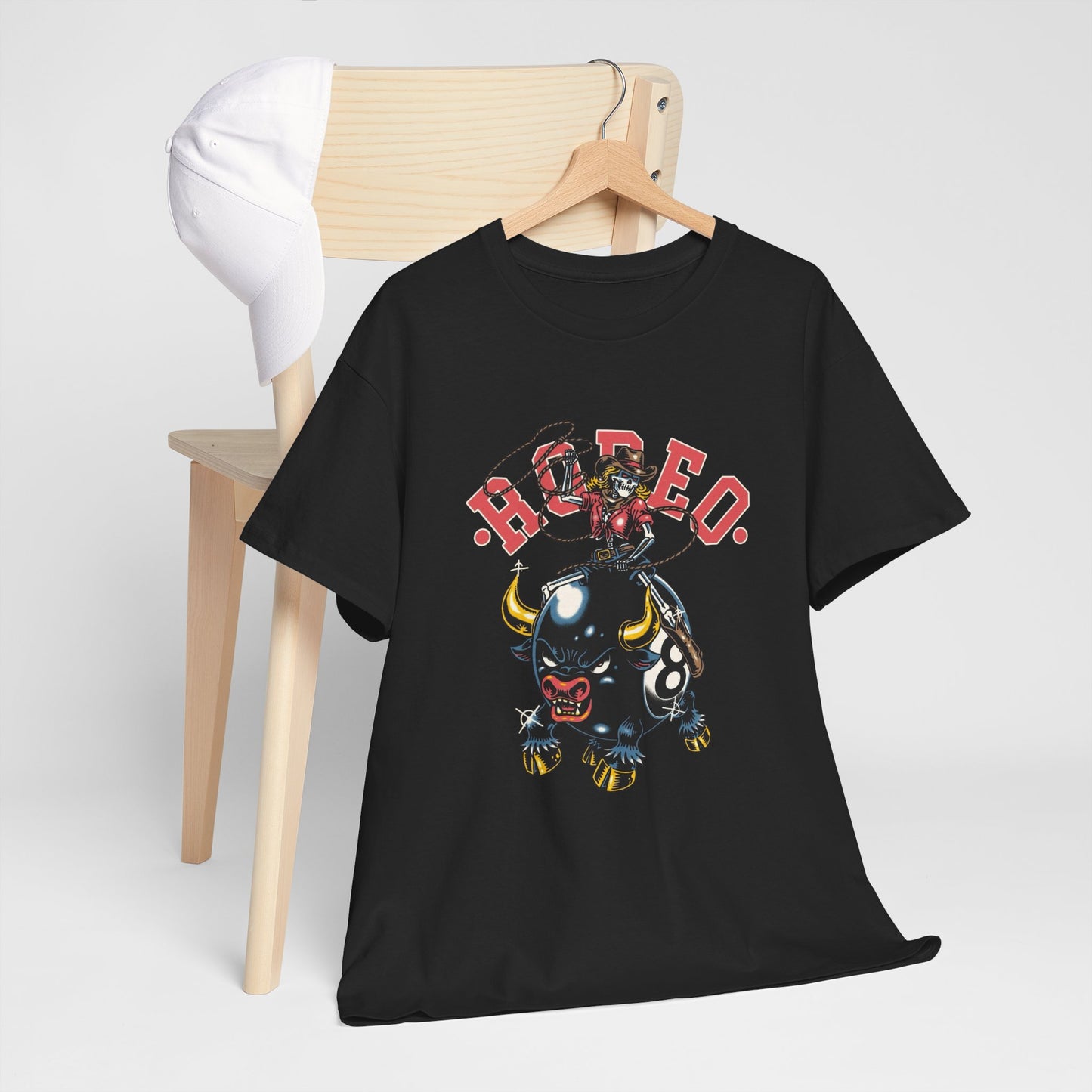 Rodeo Graphic T Shirt NEW ADULT Unisex Heavy Cotton Tee