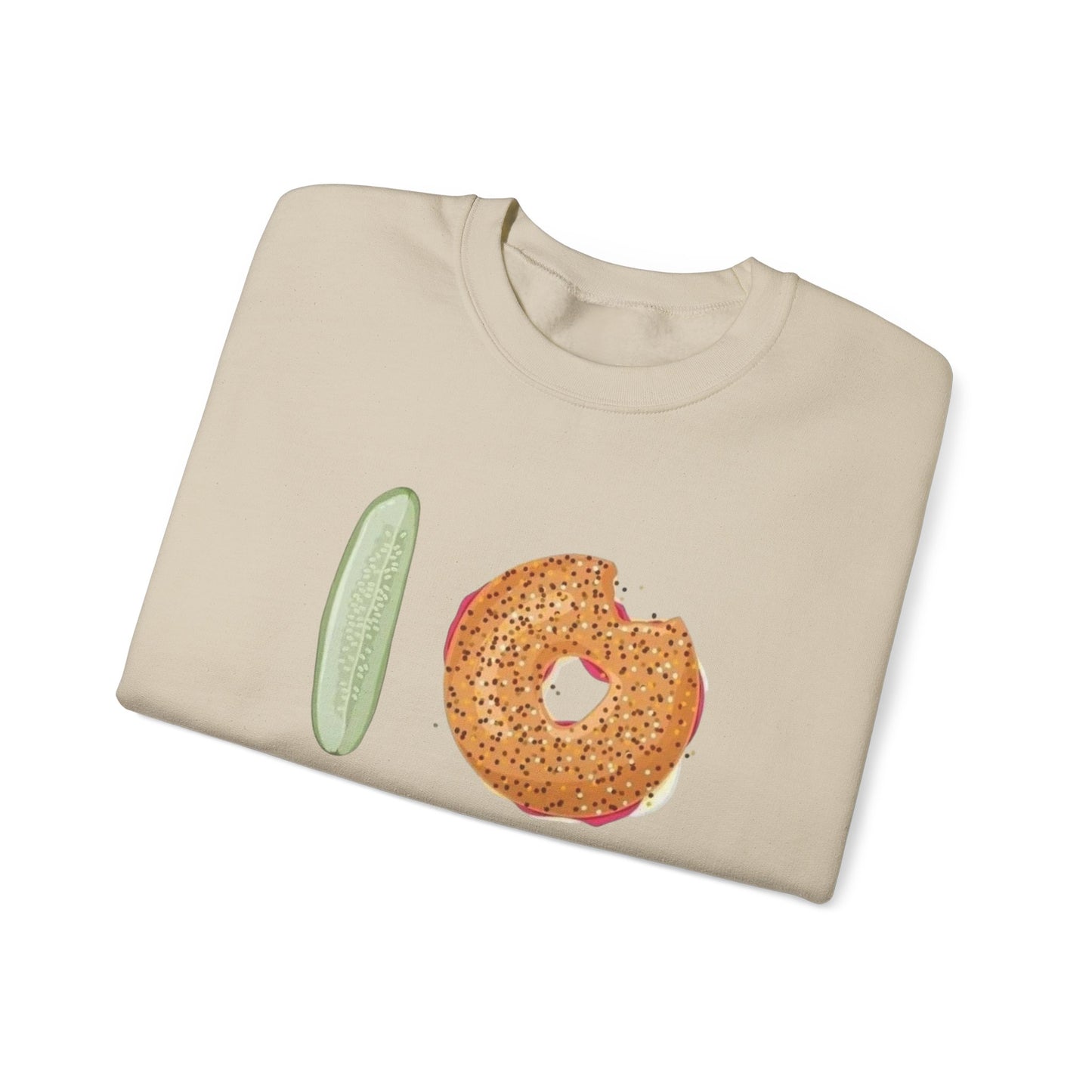 I Love New York Bagels Sweater NEW Unisex Heavy Blend™ Crewneck Sweatshirt