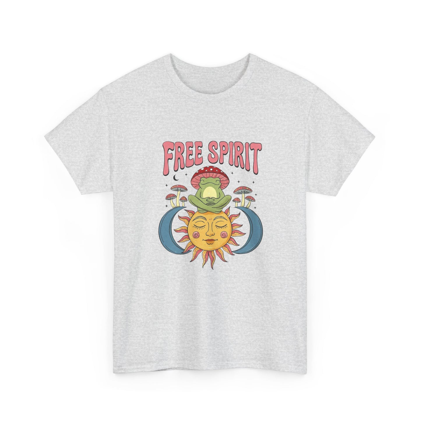 Free Spirit Graphic T-Shirt Men's Women's Heavy Cotton Tee NEW GIFT
