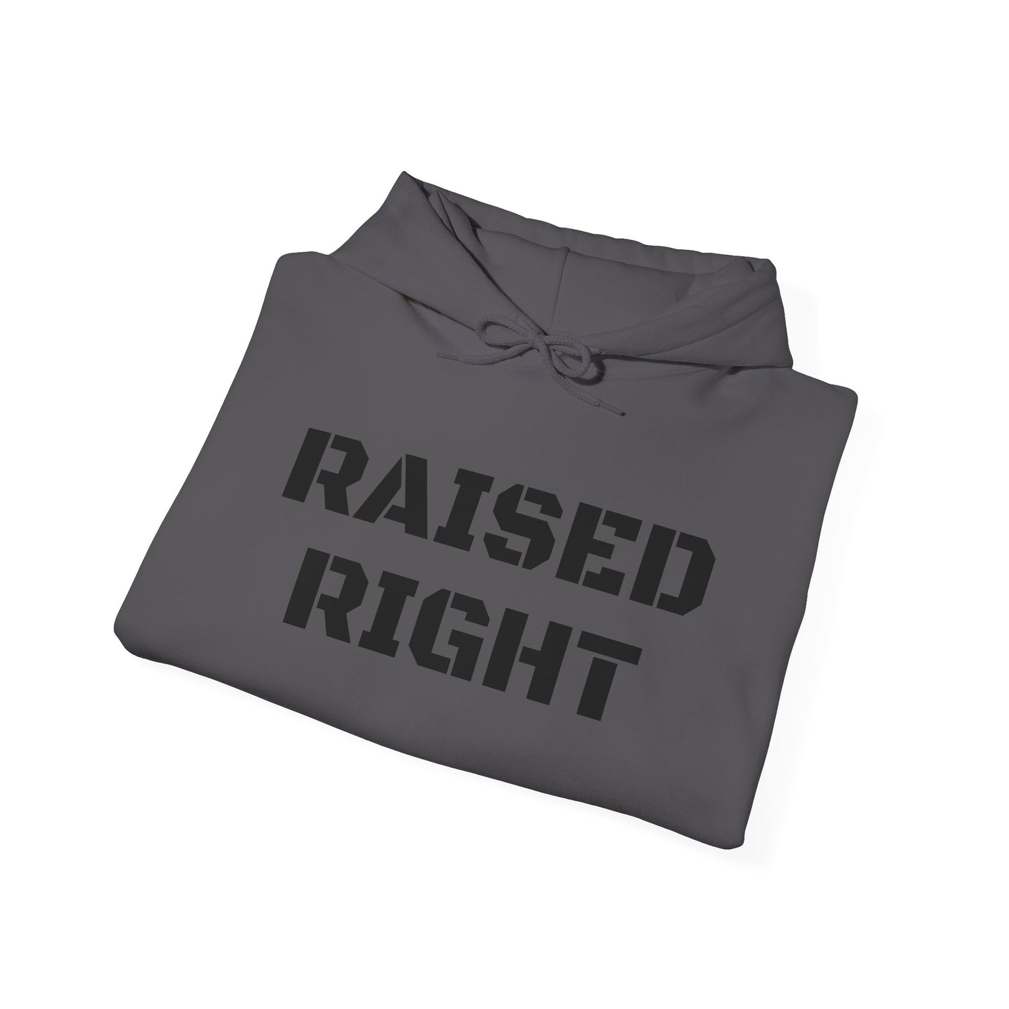 Raised Right Graphic Hoodie USA NEW Unisex Heavy Blend™ Hooded Sweatshirt