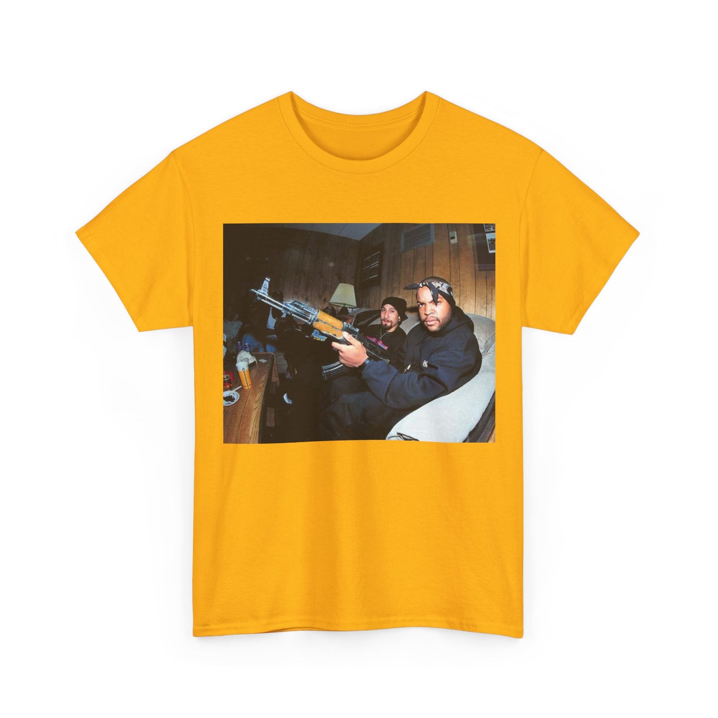 Ice cube T-shirt vintage 90s NWA California retro meme Unisex Heavy Cotton Tee