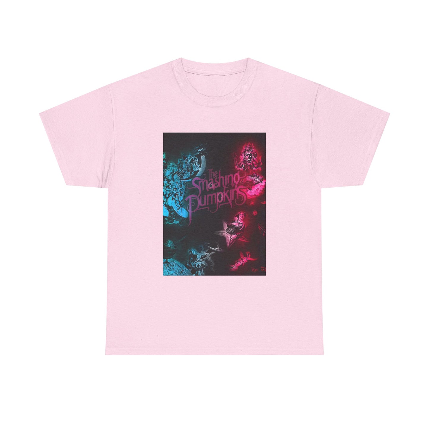 The Smashing Pumpkins Tshirt Vintage Merch Neon Unisex Heavy Cotton Tee