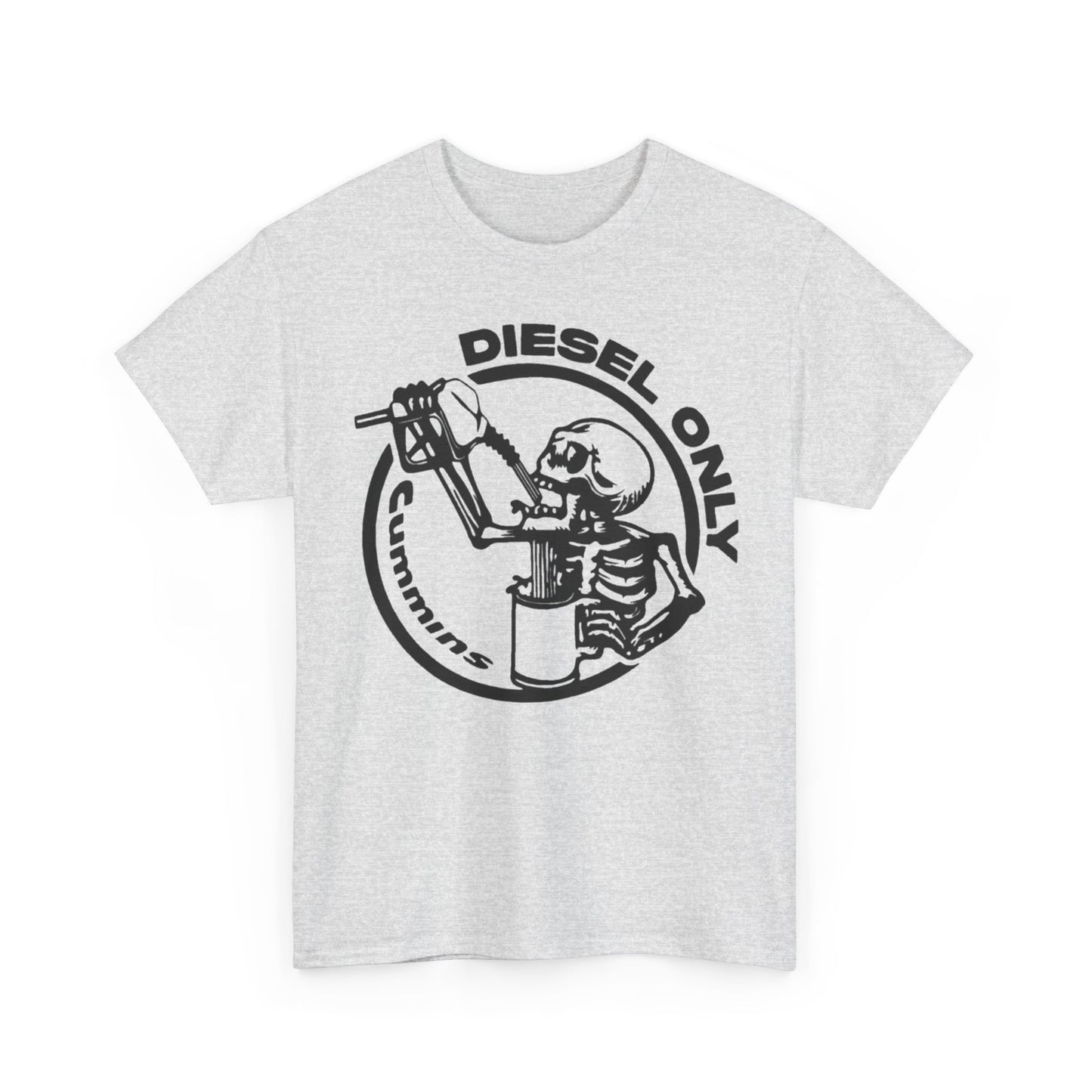 Diesel Only Cummins Graphic T Shirt Unisex Heavy Cotton Tee NEW