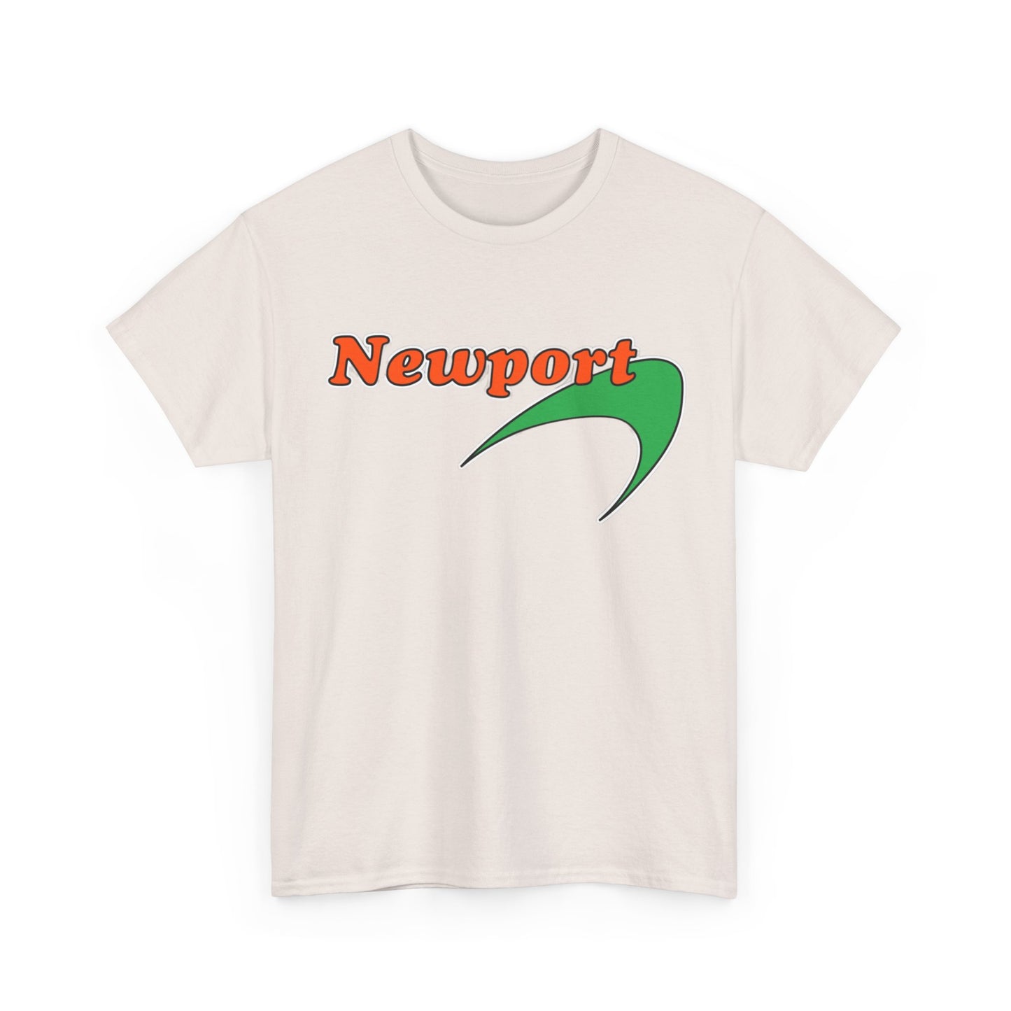 Newport Tshirt Vintage logo Menthol Cigarette 90s retro Unisex Heavy Cotton Tee