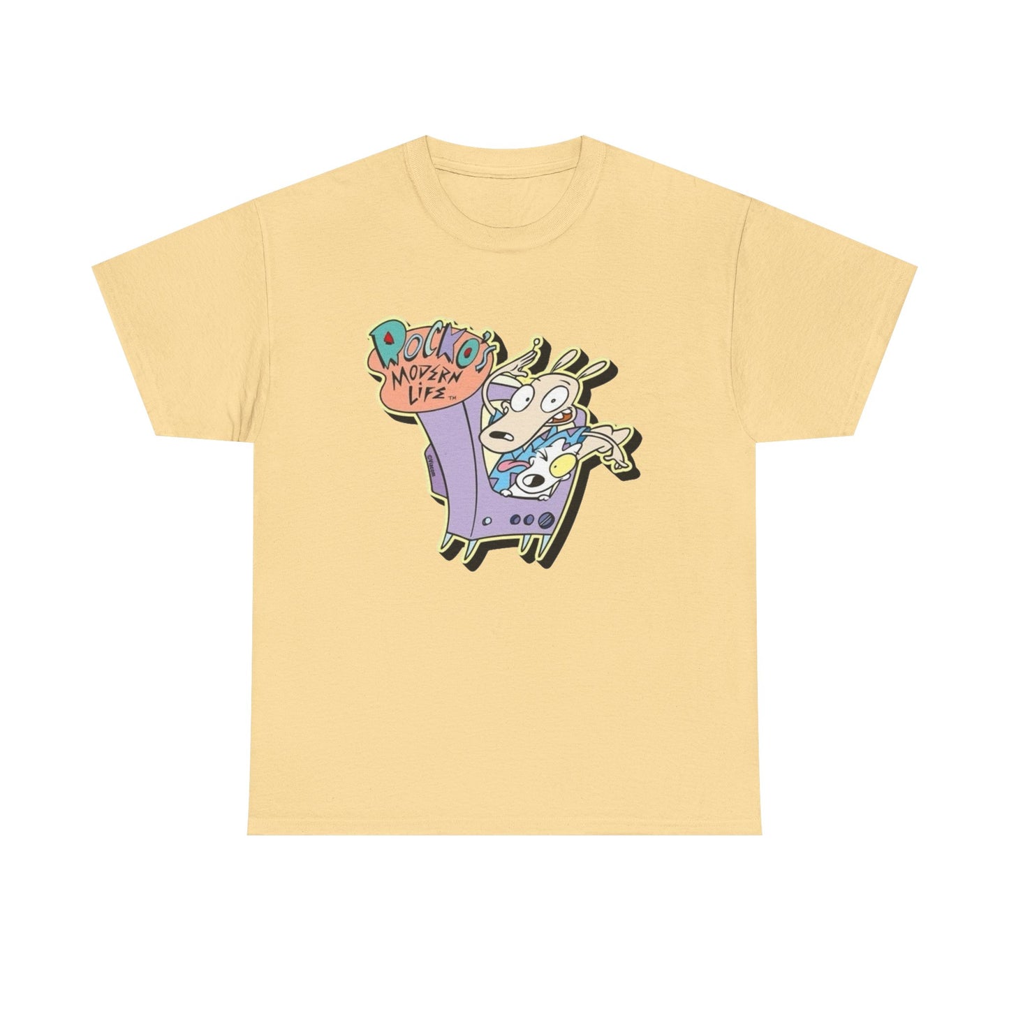 Rockos Modern Life Vintage 90's Graphic T Shirt NEW Vintage Unisex Heavy Cotton