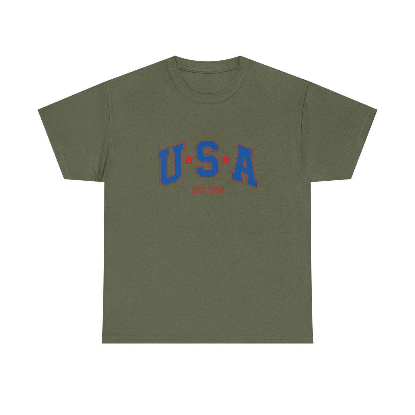 USA America Flag Retro Graphic T Shirt ADULT NEW