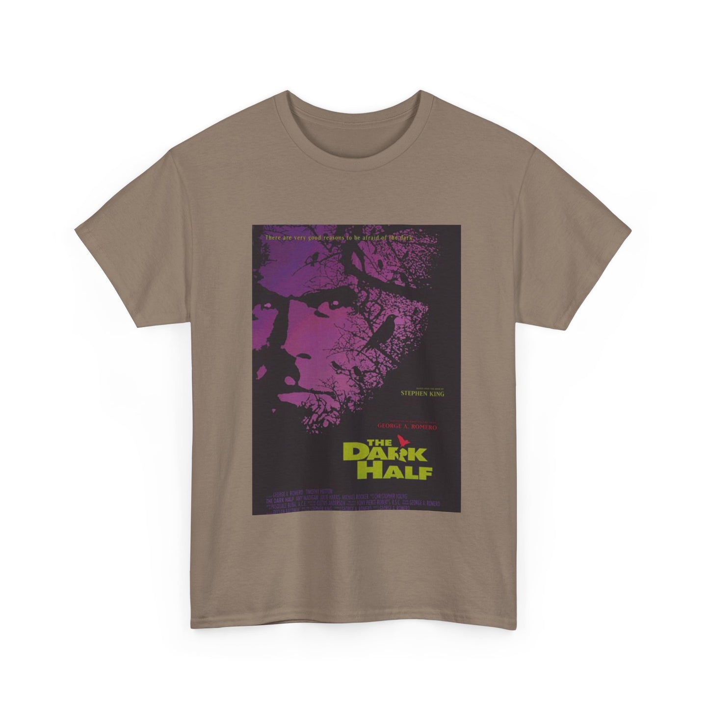 The Dark Half Shirt Vintage Horror Movie Stephen King Retro Unisex Heavy Cotton