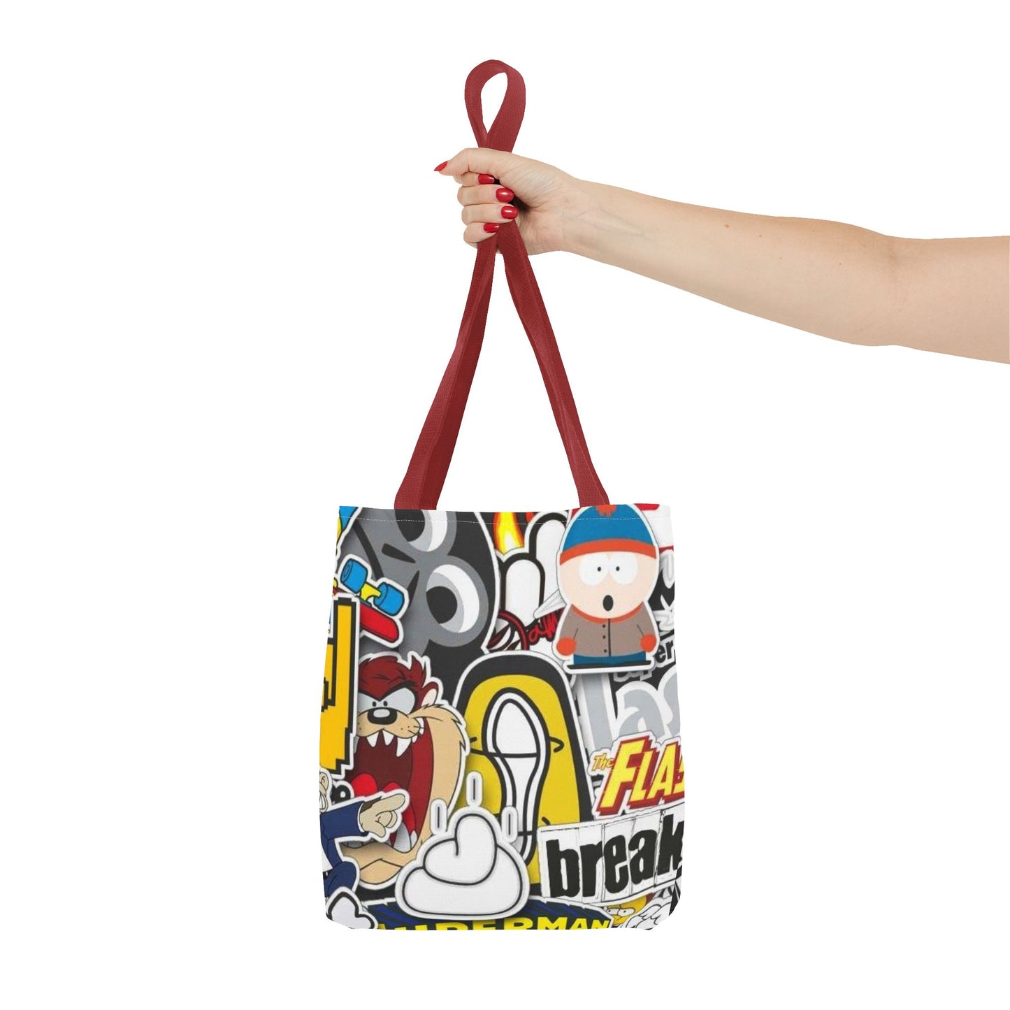Nostalgic Cartoon All Over Print BRAND NEW Purse, Pocketbook,Travel Tote Bag