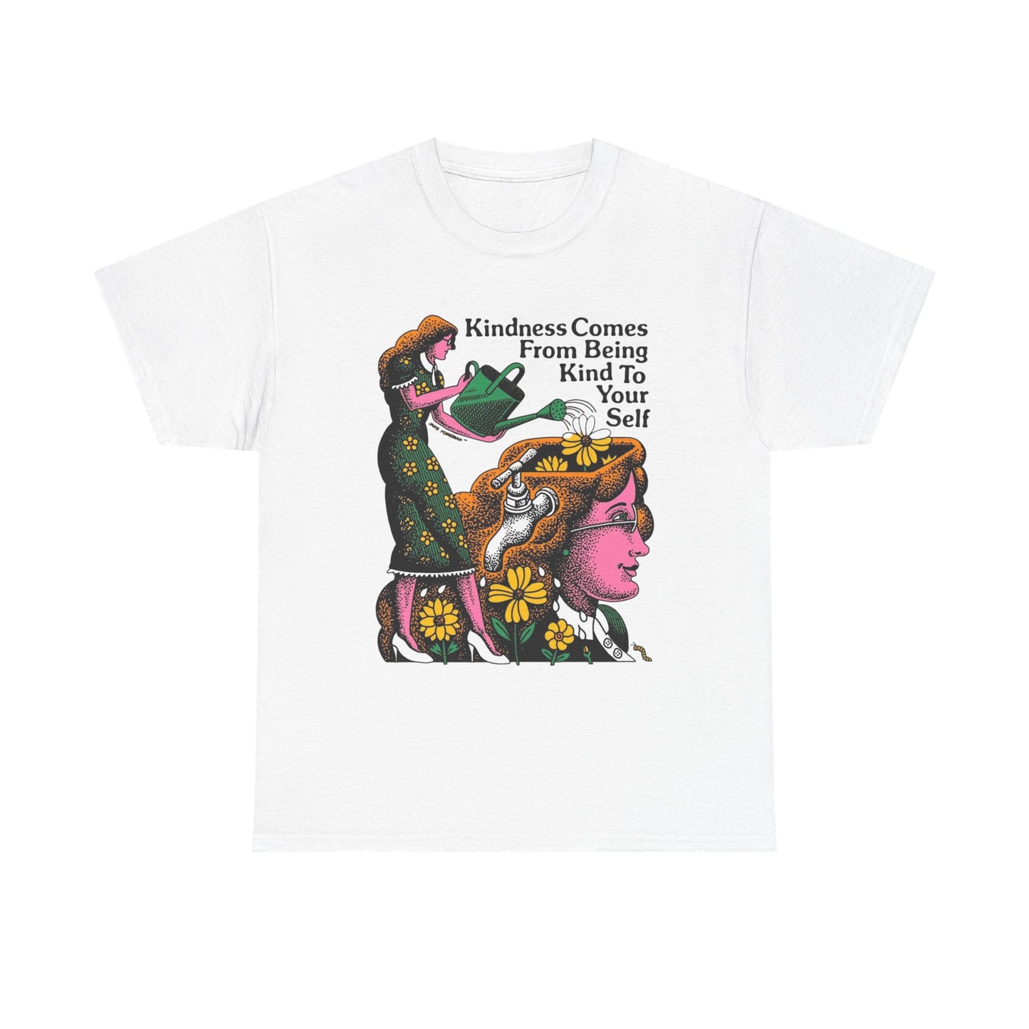 Be Kind To Yourself Graphic T Shirt Unisex Heavy Cotton Tee Gift Vintage