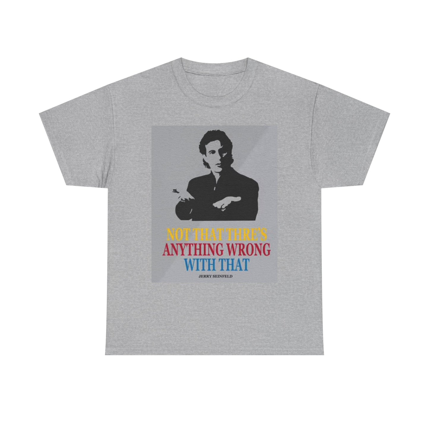Jerry Seinfeld Comedy T Shirt Retro New York Graphic Unisex Heavy Cotton Tee