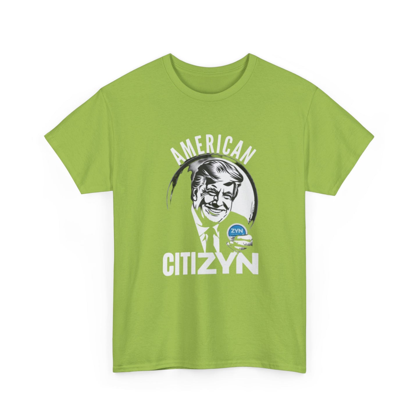 ZYN T-shirt funny Trump Shane Gillis Tucker Newport graphic Heavy Cotton Tee