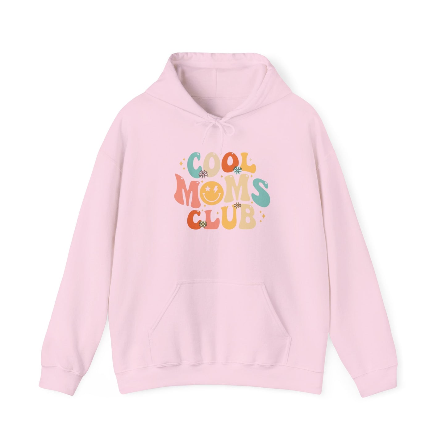 Cool Moms Club Hoodie Retro Unisex Heavy Blend™ Hooded Sweatshirt