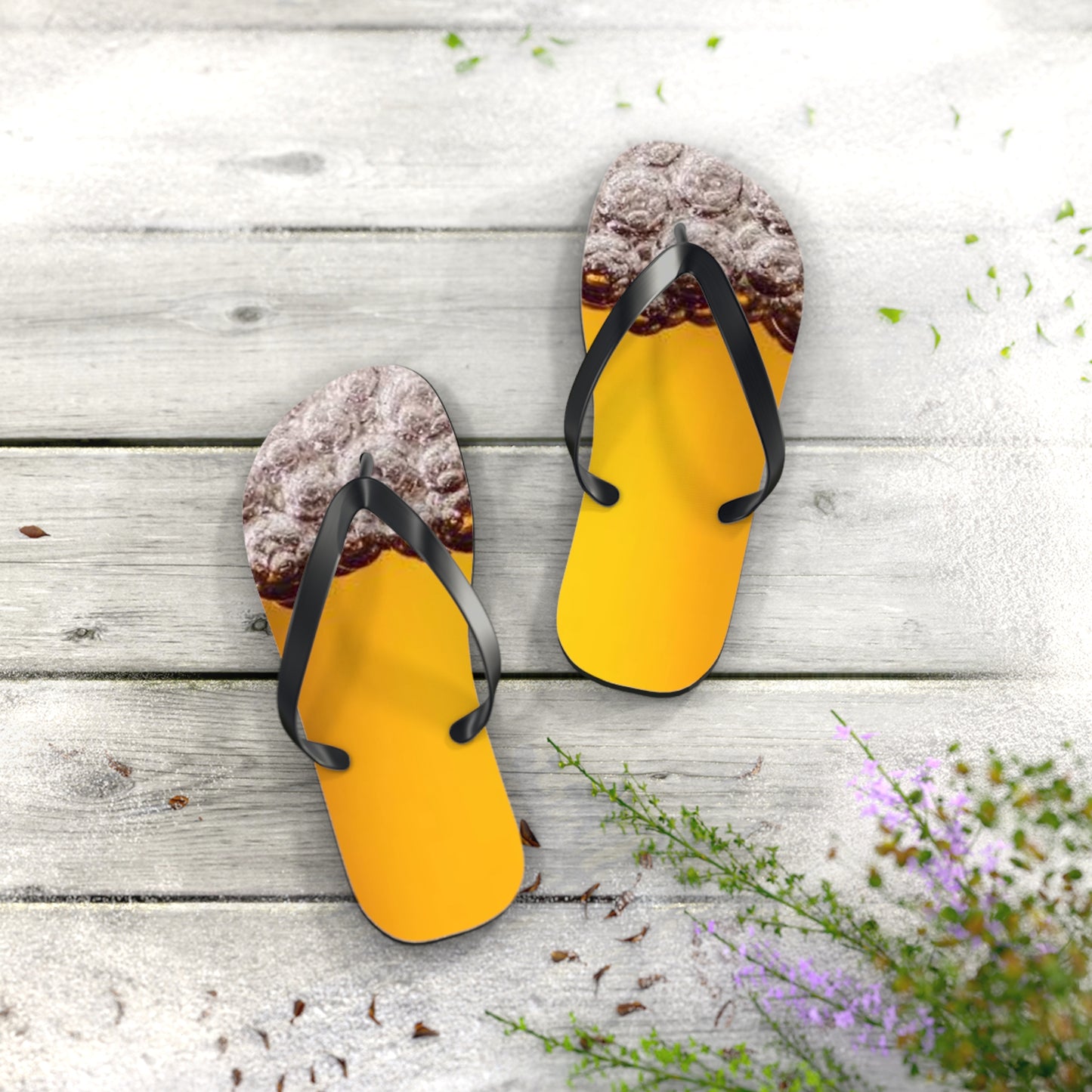Beer Summer Sandals, Beach Shoes, Vacation Flip Flops, Pool Slides, Comfortable