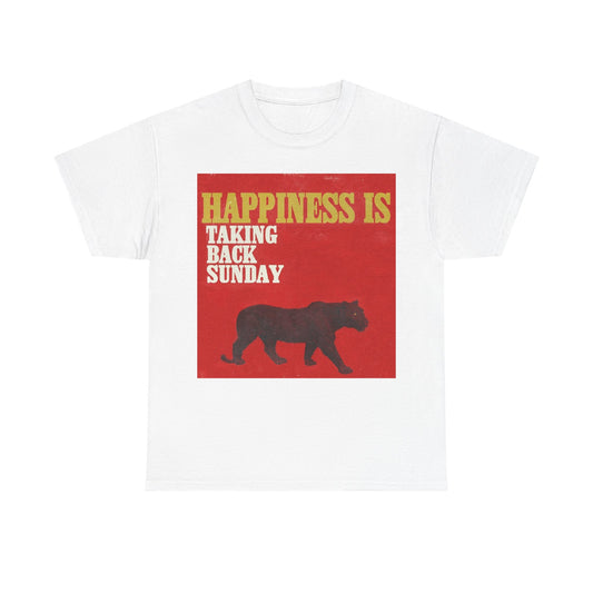 Taking back Sunday T-shirt vintage emo band retro Unisex Heavy Cotton Tee