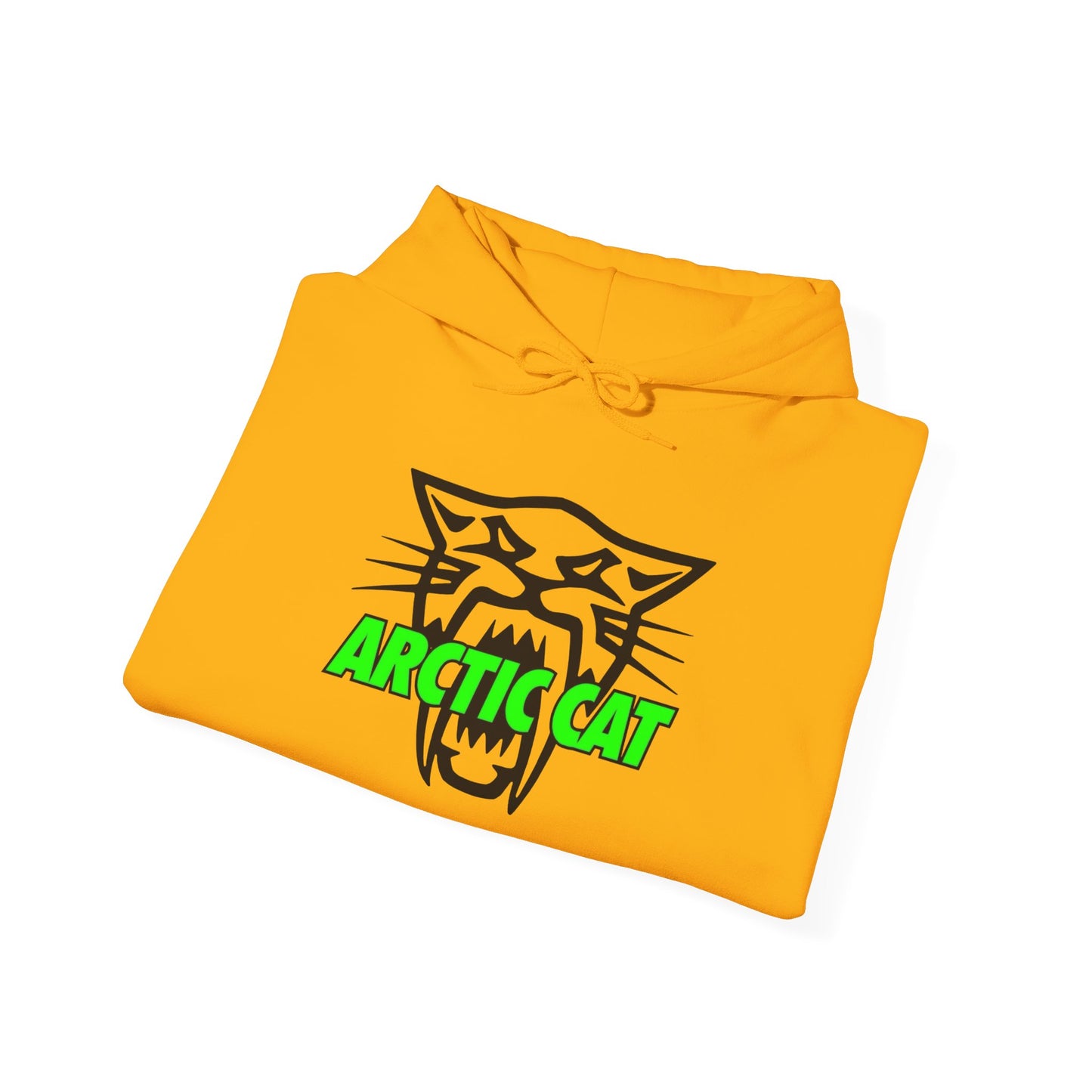 Arctic Cat Retro Logo Graphic Hoodie Unisex Heavy Blend™ Hooded Sweatshirt