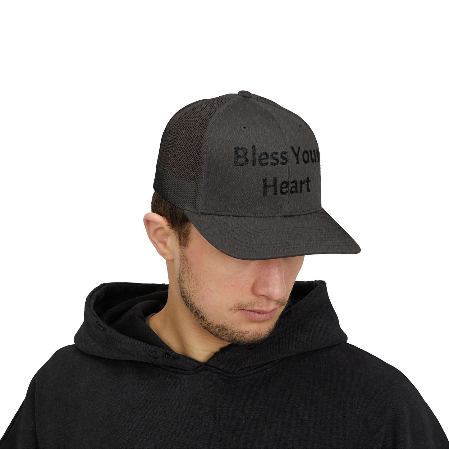 Bless Your Heart Hat Southern Charm Funny Snapback Trucker Cap
