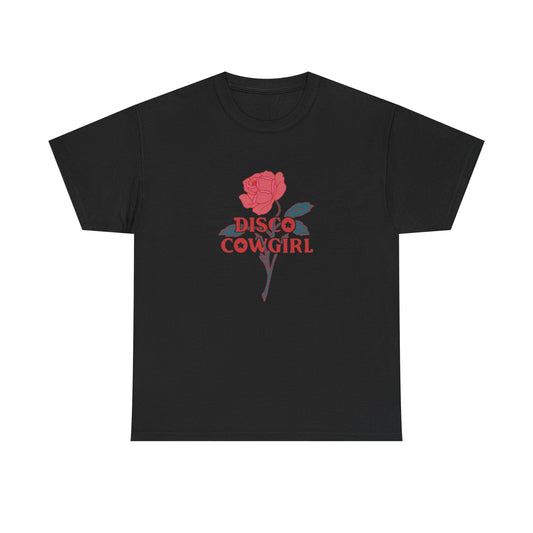 Disco Cowgirl Graphic T Shirt NEW ADULT TEE VINTAGE