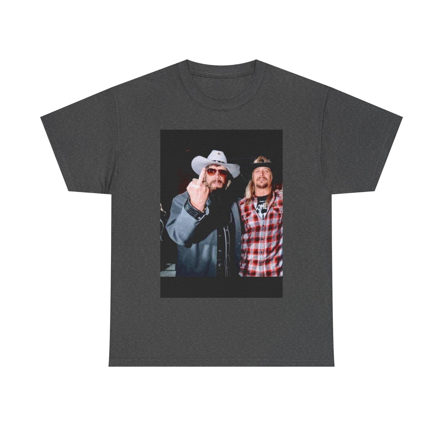 Hank Williams jr T-shirt kid rock country vintage Unisex Heavy Cotton AMERICAN