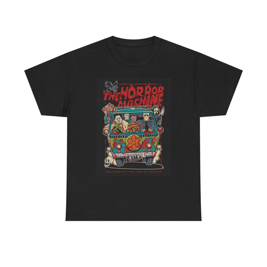The Horror Machine Graphic T Shirt Scooby Doo Funny Unisex Heavy Cotton Tee