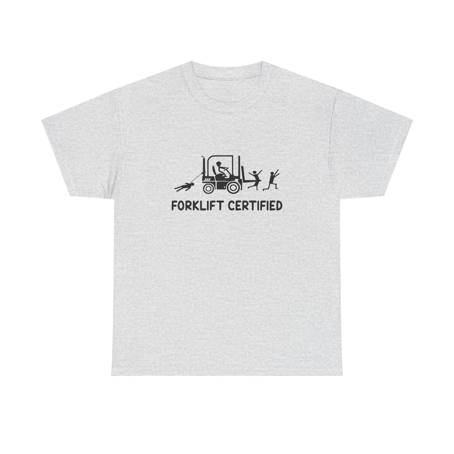 Forklift Certified Funny Graphic T Shirt NEW ADULT Tee