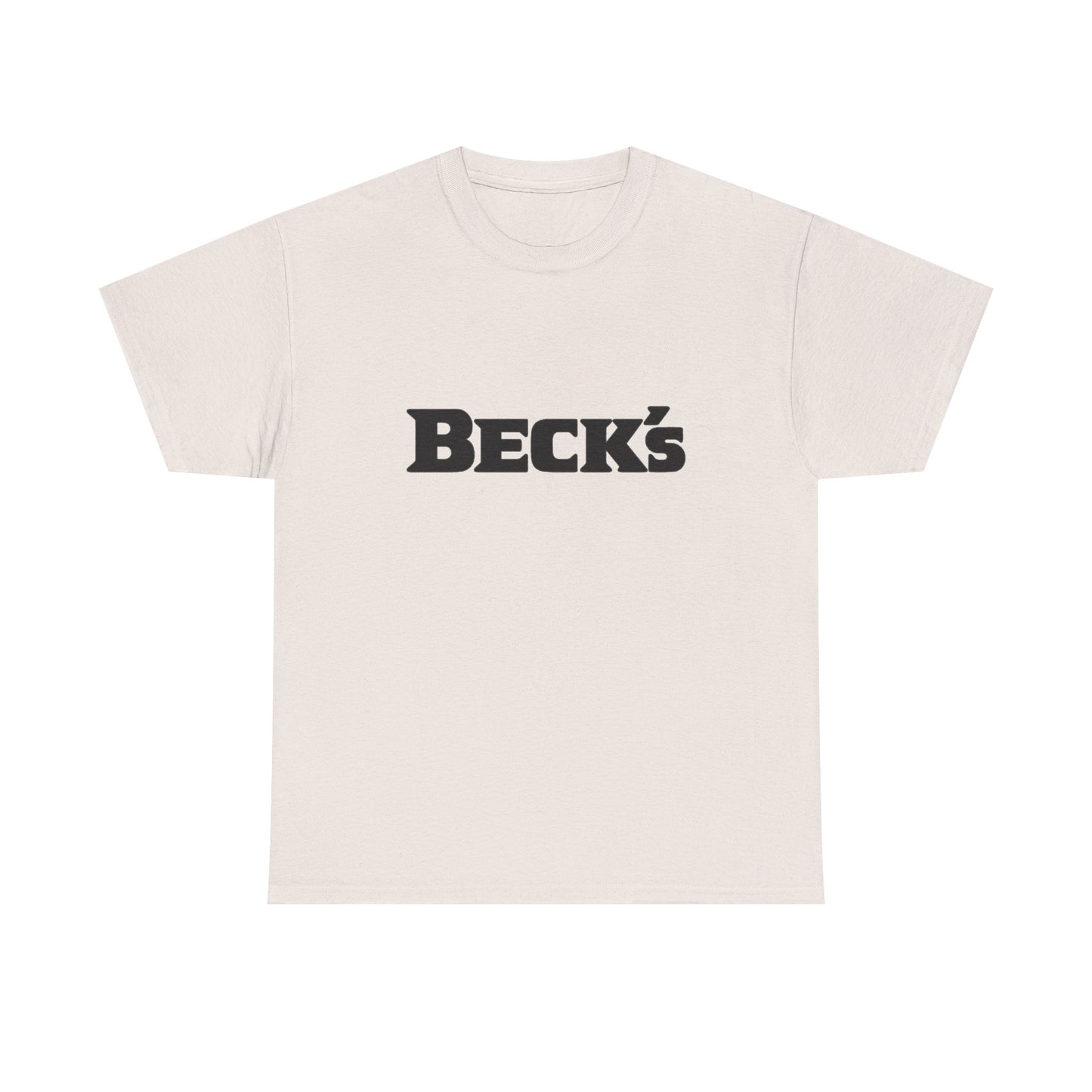 Becks Beer Vintage Tee Graphic T Shirt NEW Unisex Heavy Cotton Tee