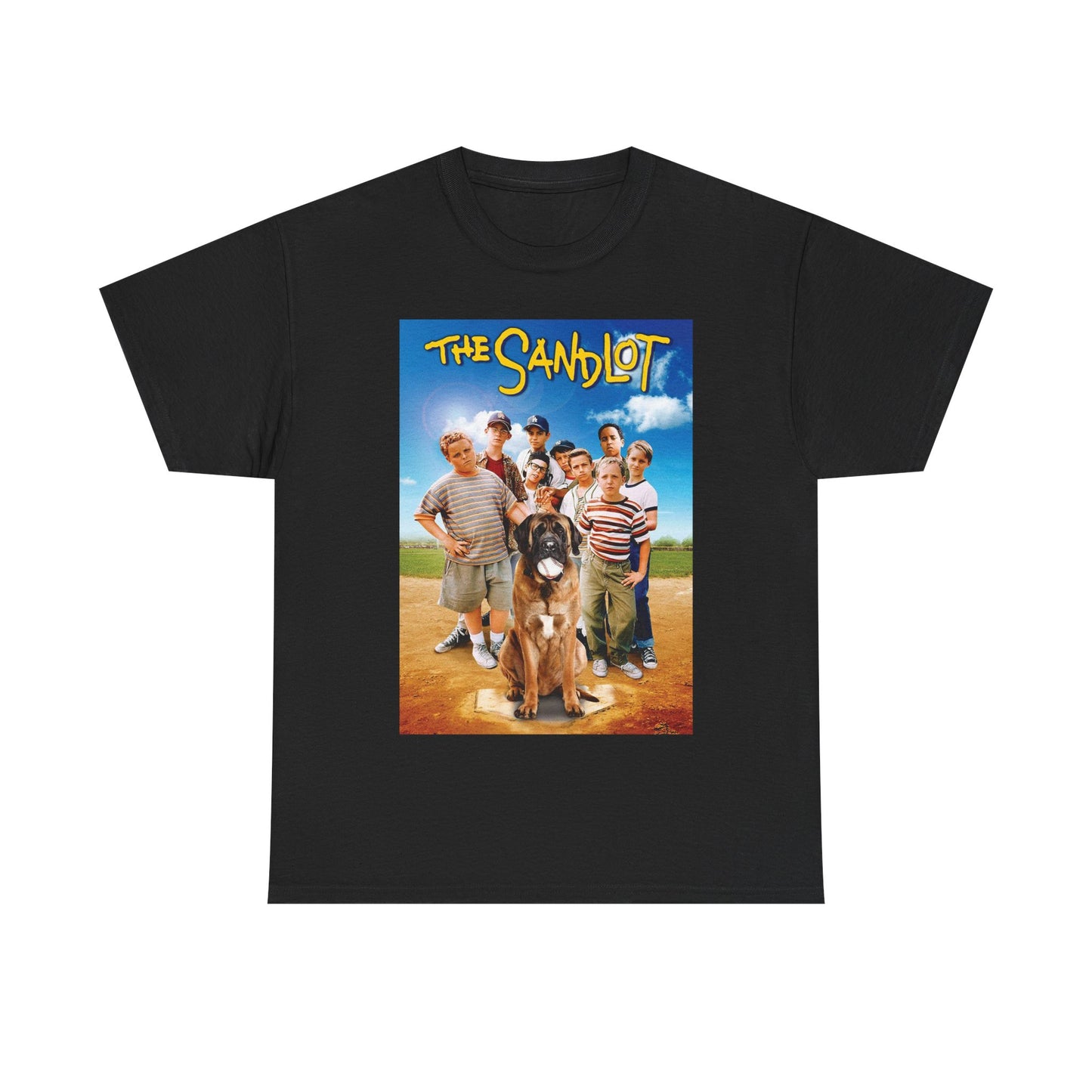 The Sandlot Tshirt Vintage Kids Movie Baseball Classic retro Unisex Heavy Cotton